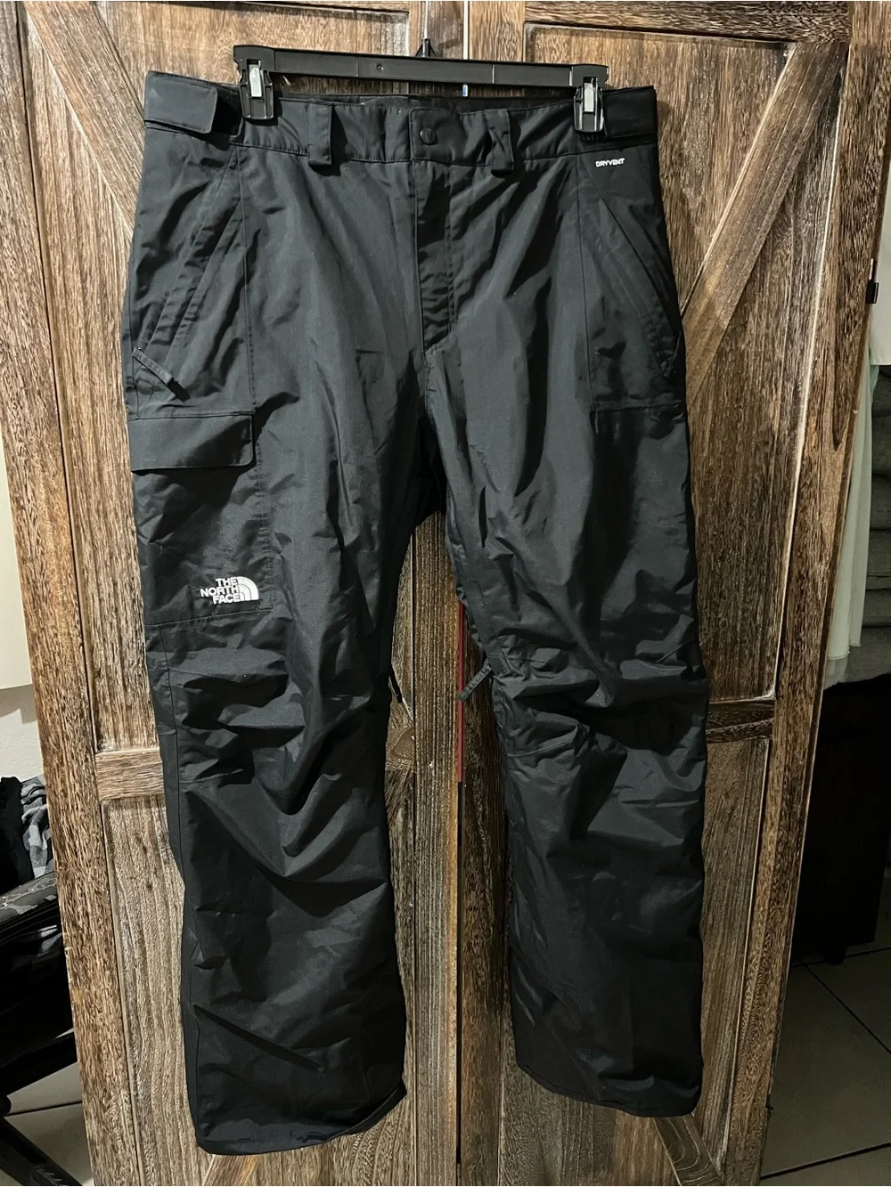 The North Face Men’s Black Cargo Snow Pants